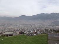 Blick auf Quito