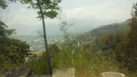 Blick auf Santiago