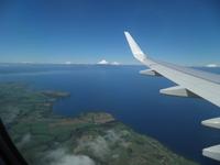 Blick aus dem Flugzeug