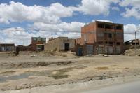 Bolivien - Titicacasee - Fahrt durch El Alto nach La Paz