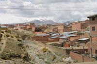 Bolivien - Titicacasee - Fahrt durch El Alto nach La Paz