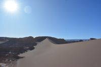 Chile und Osterinsel - Atacama-Wüste  - Mondtal große Düne (1)