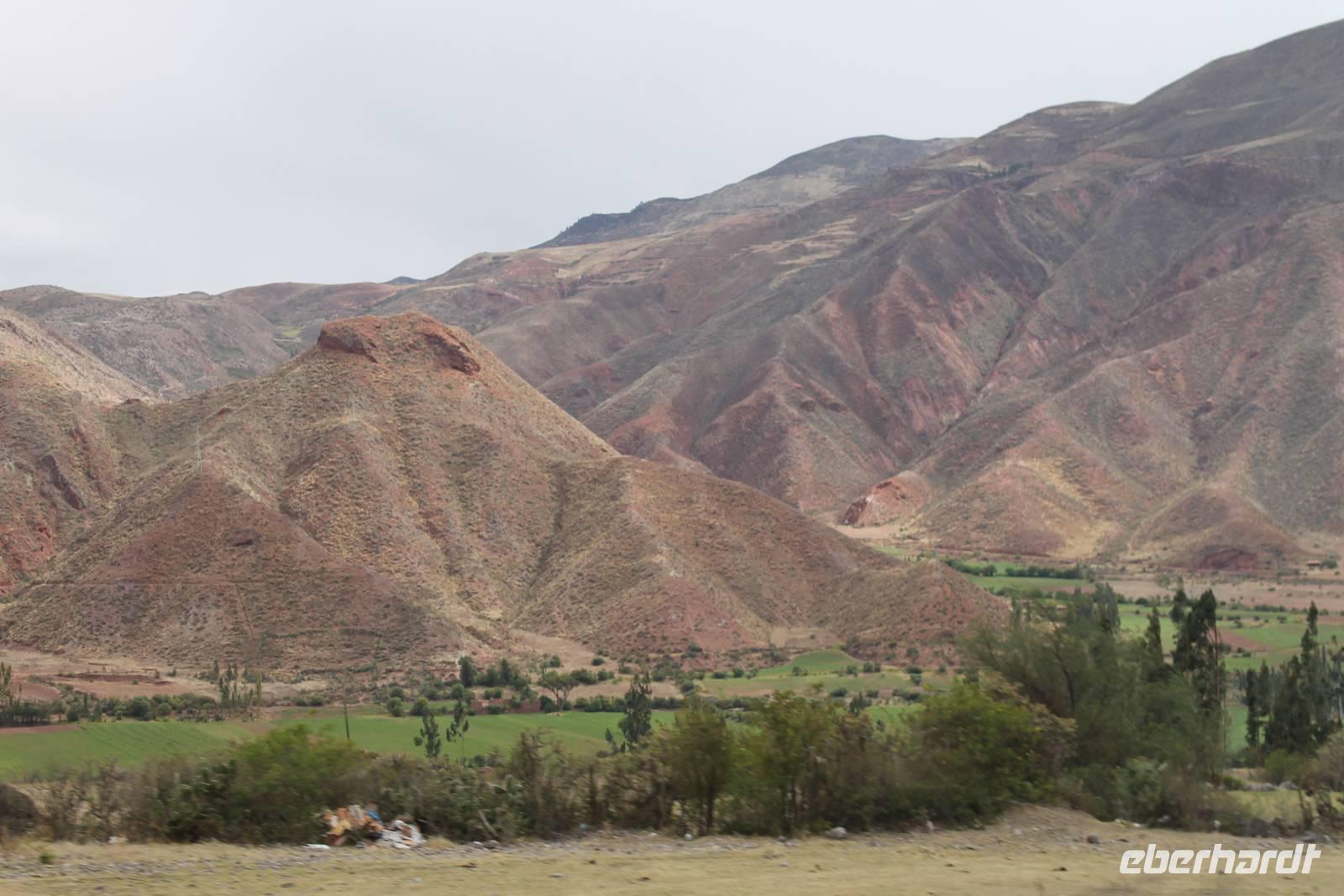 Fahrt von Cusco nach Urubamba & Ollantaytambo - Ruinen von Olantanya