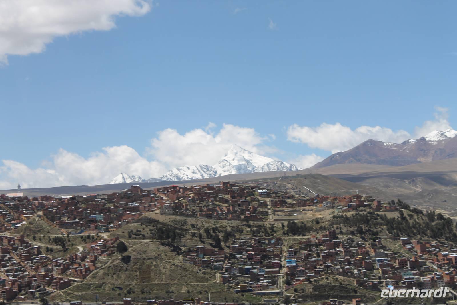 Flug von La Paz nach Chile