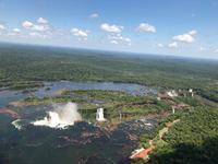 Helikopterflug über die Iguazu Wasserfälle