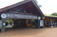 Iguacu, Eingang zum Nationalpark (Argentinien)
