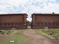 Inka-Stätte in Raqchi