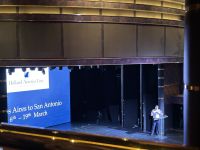 Kapitänsbriefing in der World Stage
