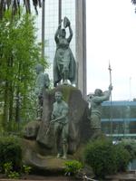Mapuche Denkmal