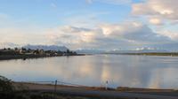 Morgenstimmung, Seno Ultima Esperanza mit Puerto Natales