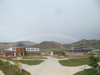 Patagonien - Regenbogen über El Chalten
