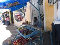 Pelileo - Obststand