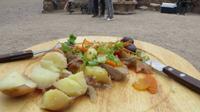 Picknick an den Hochlandlagunen Miscanti und Miniques, Atacama Wüste