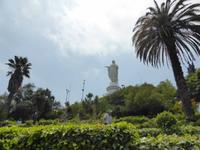 Santiago - auf dem Aussichtsberg San Cristobal (Santuario inmaculada Conception)