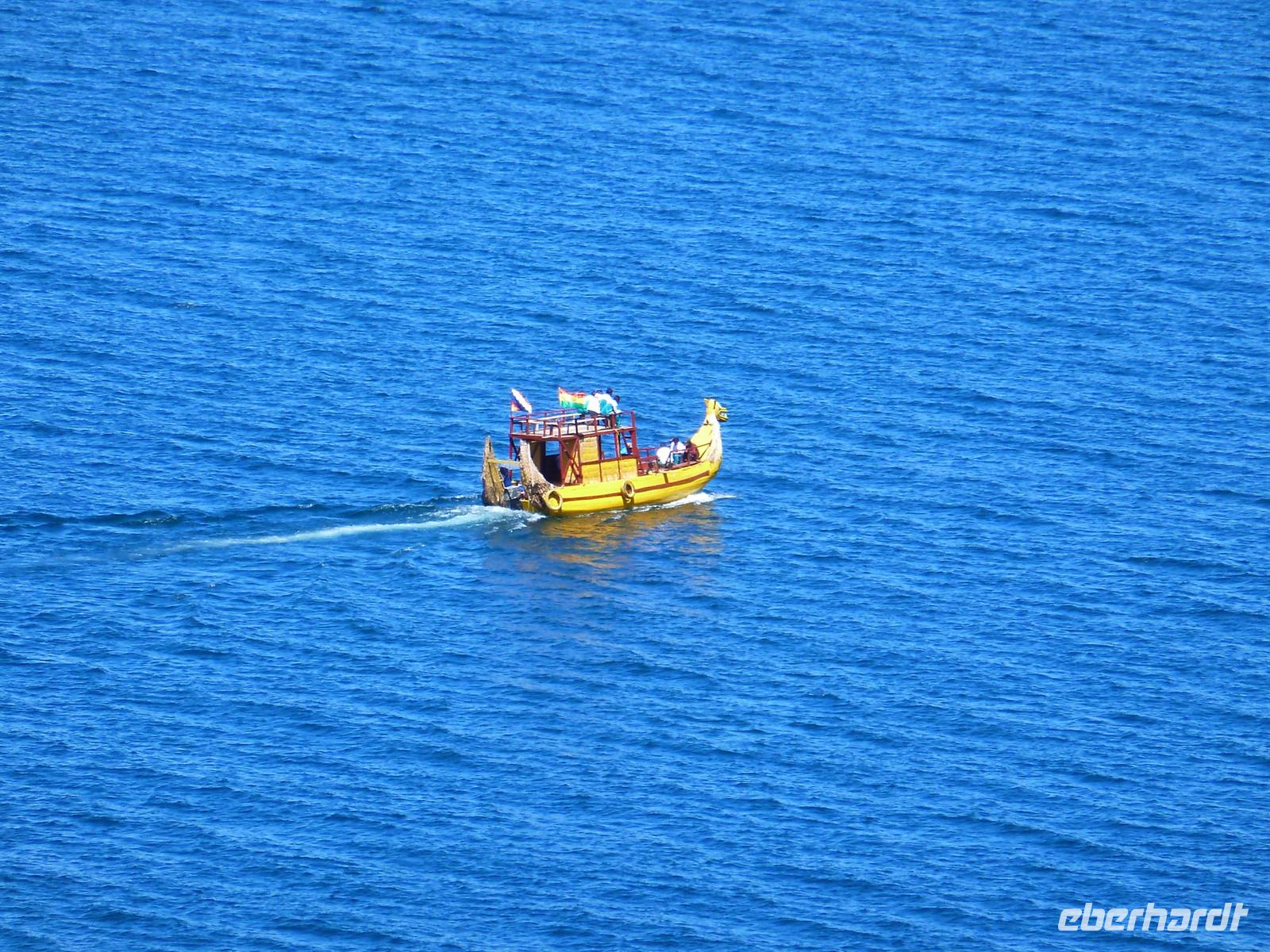 Sonneninsel im Titicaca See