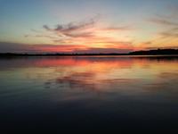 Sonnenuntergang am Lake Cuyabeno