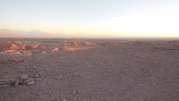Sonnenuntergang in der Atacama-Wüste