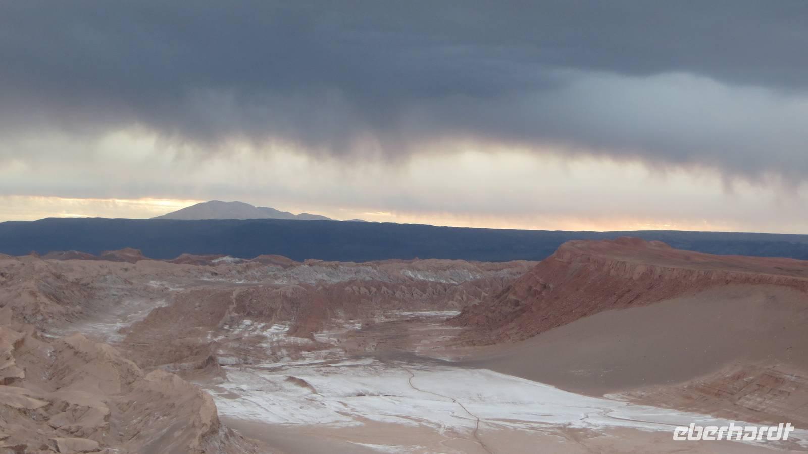 Sonnenuntergang, Atacama Wüste