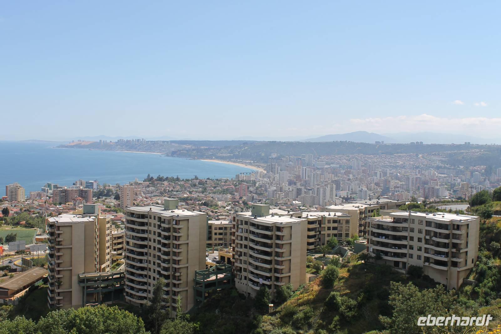 Vina del Mar & Valparaiso Stadtrundfahrt