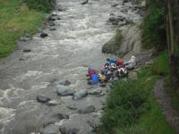 Waschtag in Cuenca
