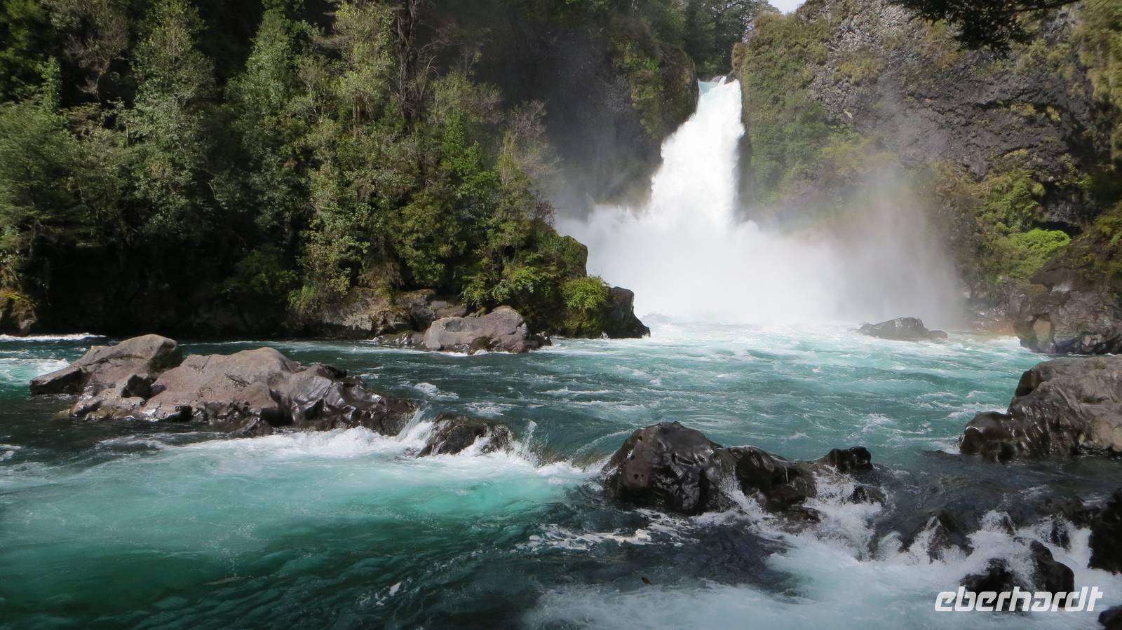 Wasserfall Huilo Huilo