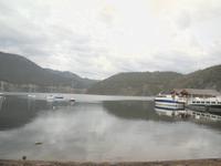 am Ufer des Sees von San Martin