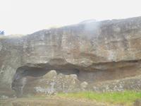 der schlafende Moai