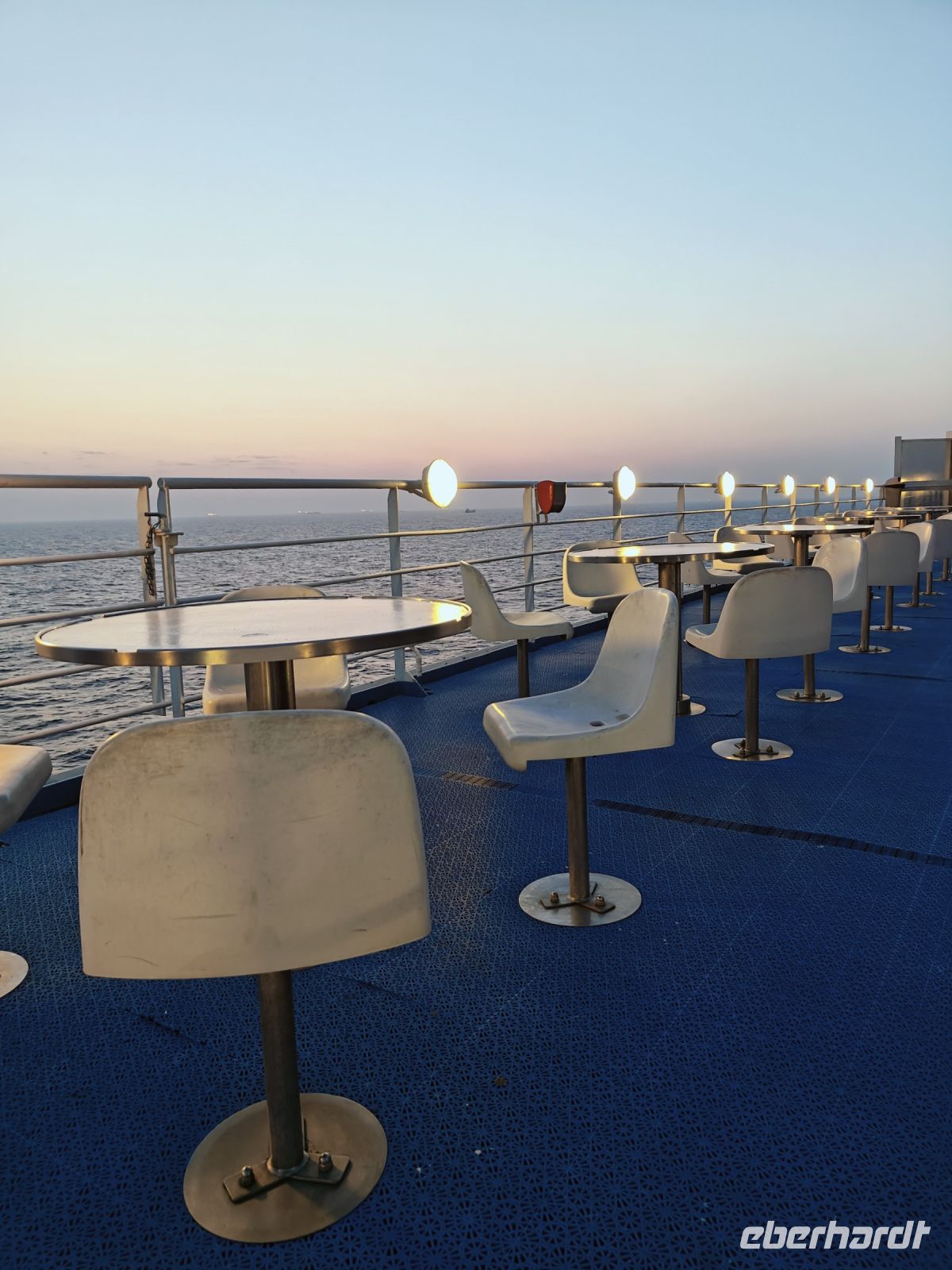 An Bord der Pride of Rotterdam