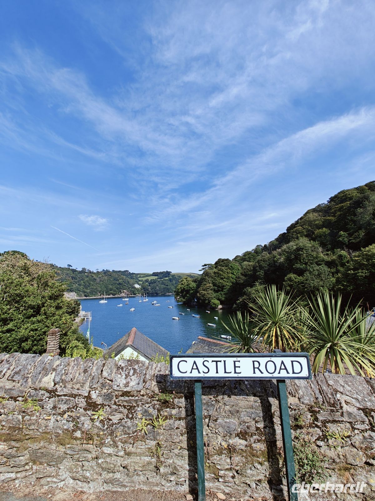 Auf dem Weg zum Dartmouth Castle