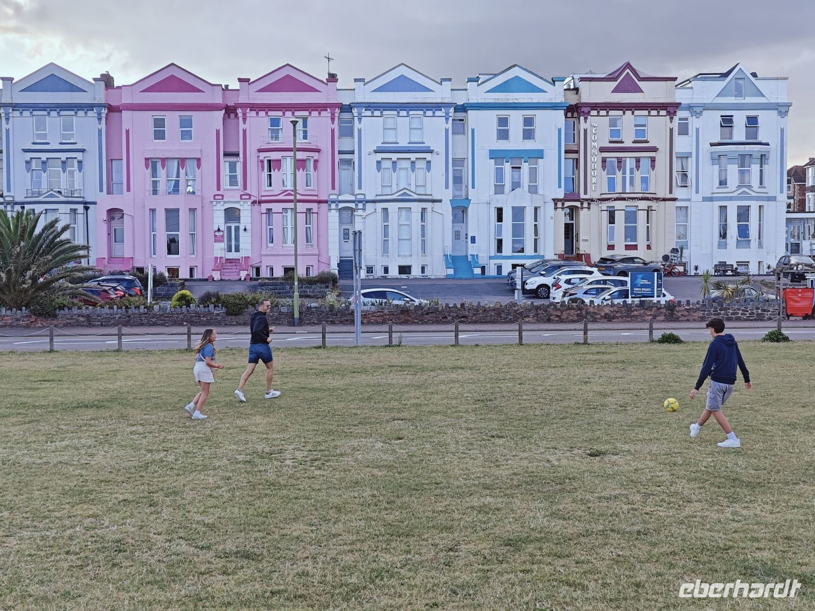 Paignton Häuserfronten