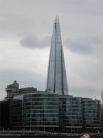 Neue Londoner Glasscherbe