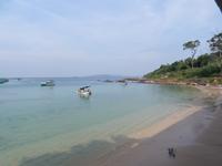 04.02.2016: Insel Phú Quoc - Strand im Norden der Insel (Cape Ganh Dau mit Blick auf das Festland von Kambodscha)