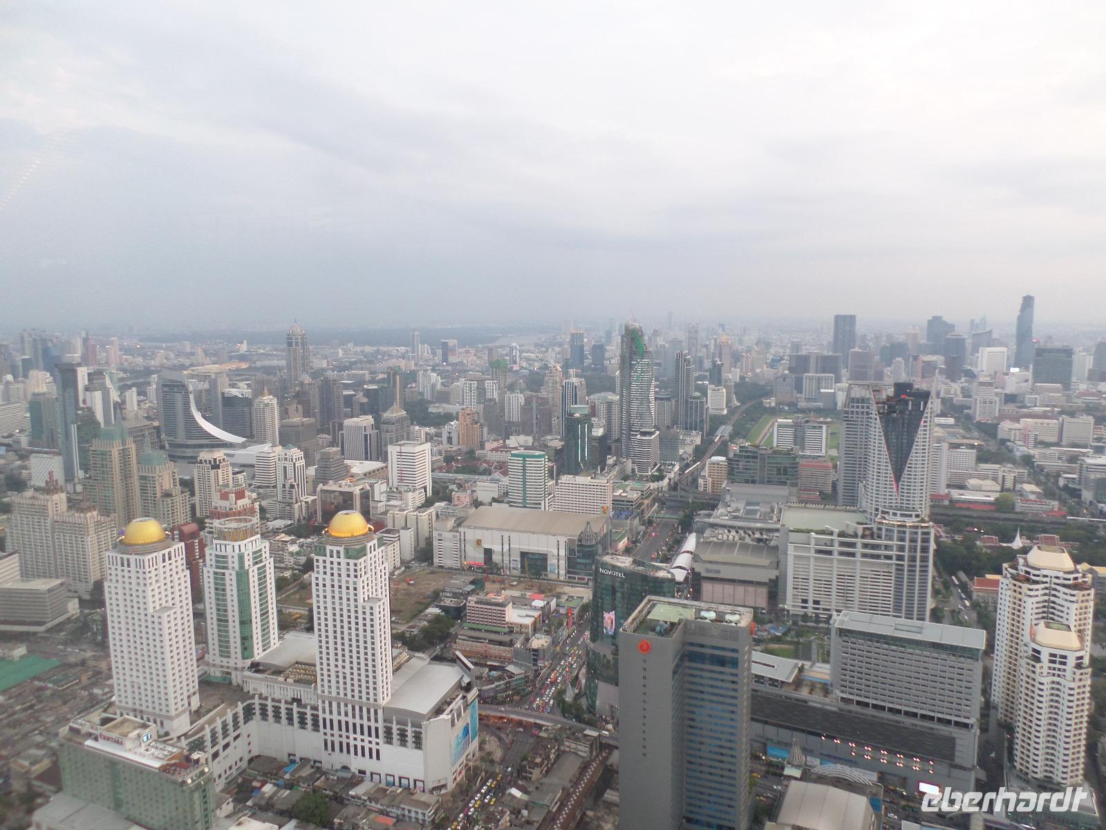 24.01.2016: Bangkok - Ausblick vom Baiyoke Sky Tower