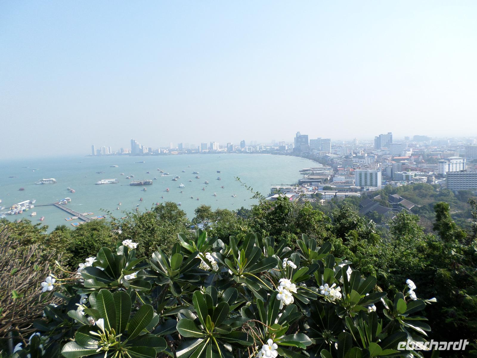 26.01.2016: Blick auf Pattaya