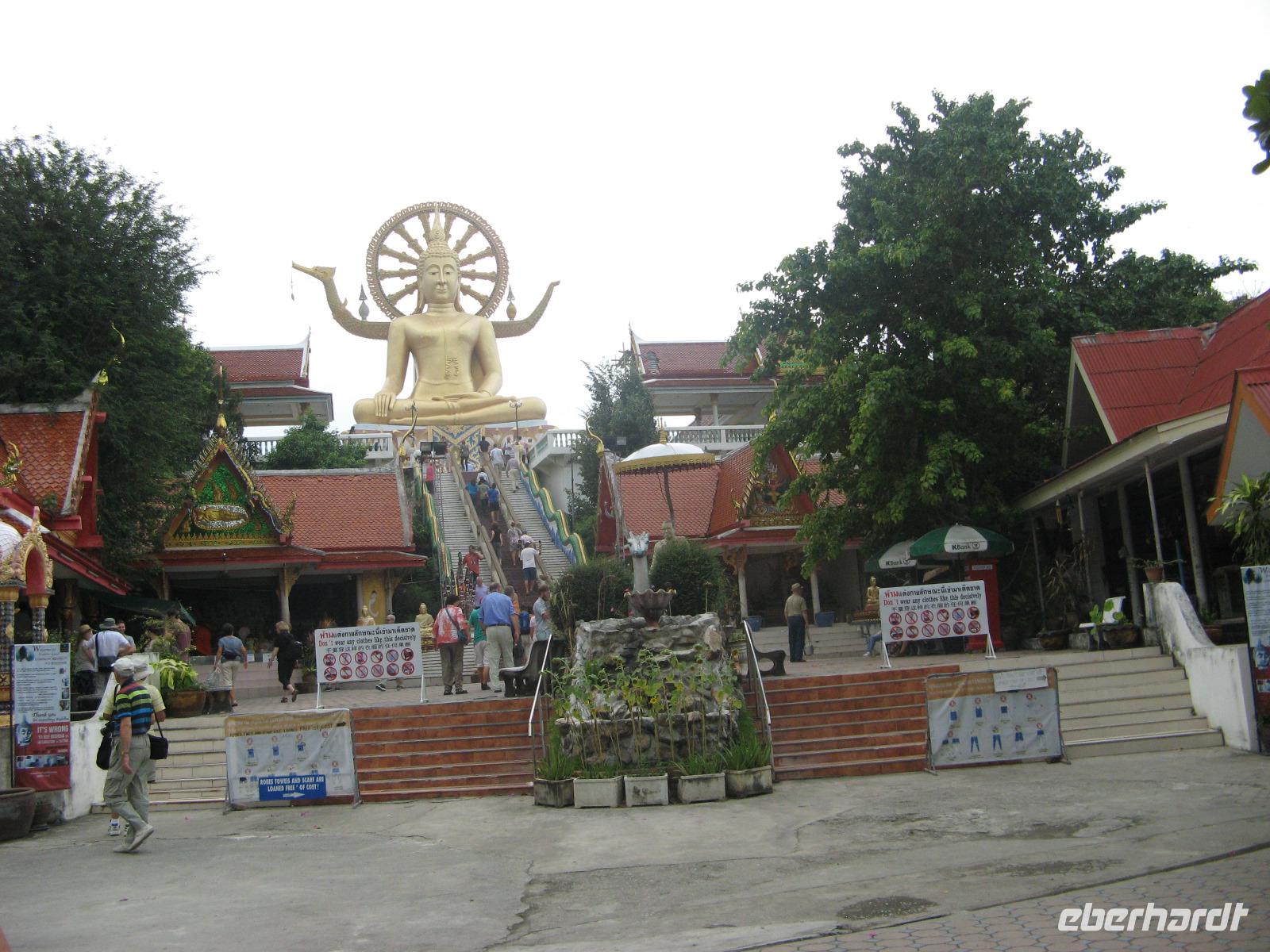 27.01.2016: Koh Samui - Buddha des Klosters Phra Yai