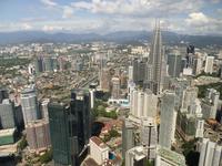 01.02.2016: Kuala Lumpur - Ausblick vom KL-Tower