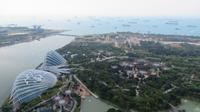 Singapur von oben