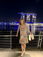 Ankunftsabend am Marina Bay