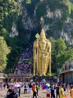 Die Batu Caves in Kuala Lumpur