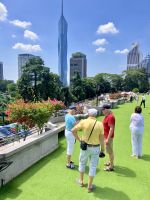 Diskussion in der Hitze