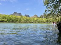 Gebirge auf der noerdlichsten Insel Malaysias