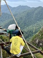 Arbeiter ohne Hoehenangst