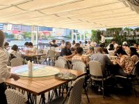 Das feine Restaurant Savoey in Bangkog