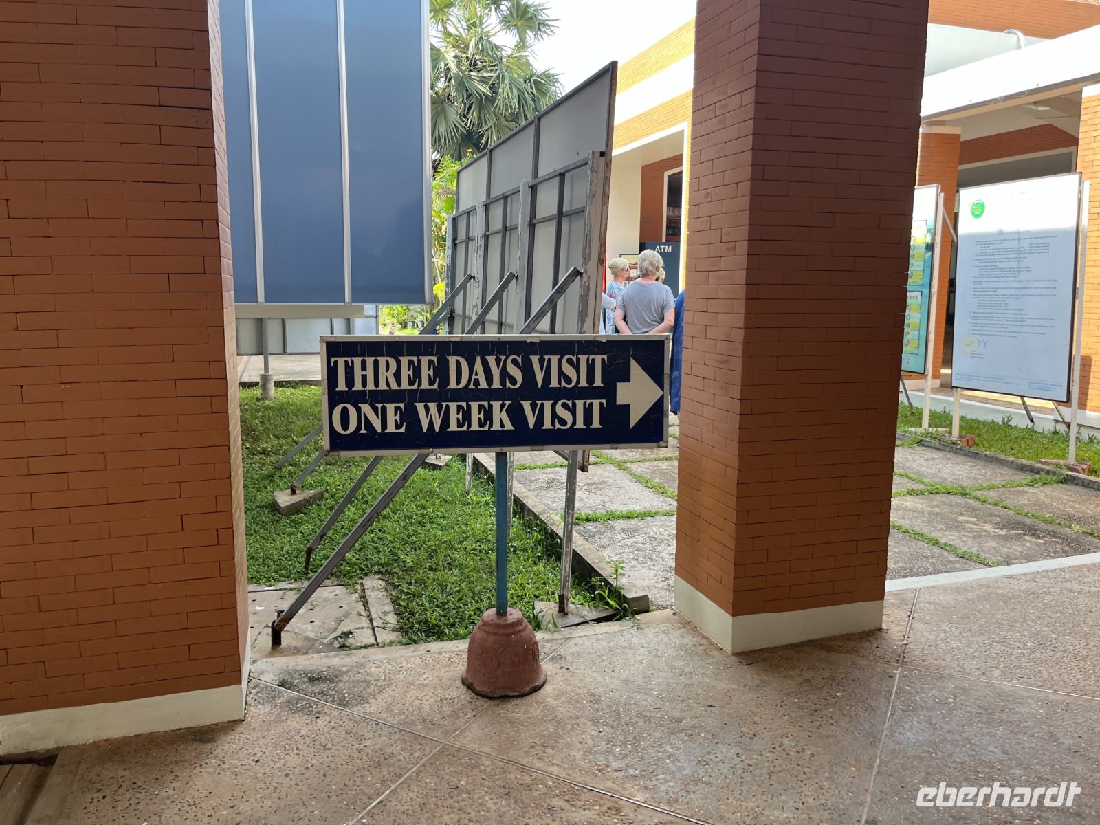 Ticketschalter, Ankor, Kambodscha