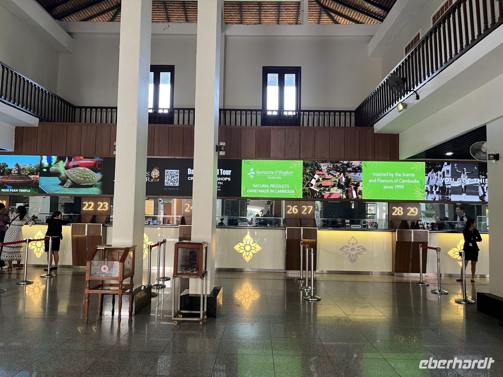 Ticketschalter, Ankor, Kambodscha