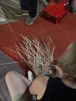 Rattankörbe flechten, Siem Reap, Kambodscha