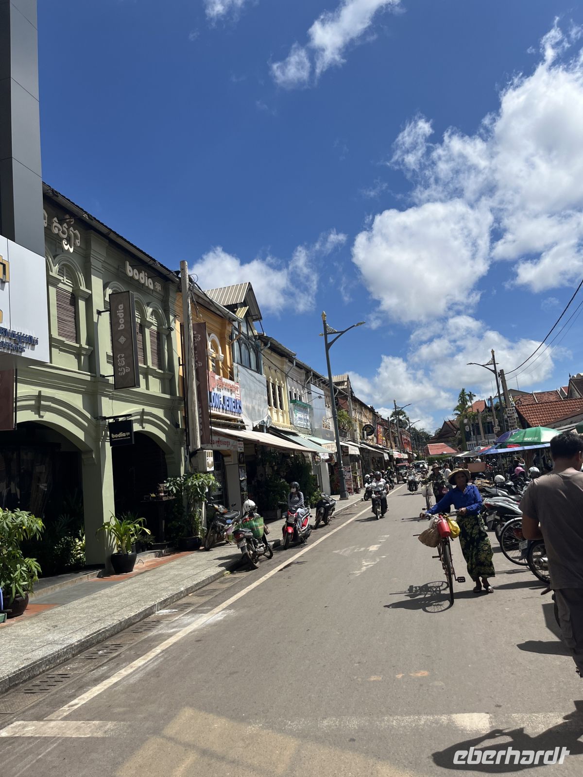Straße, Siem Reap, Kambodscha