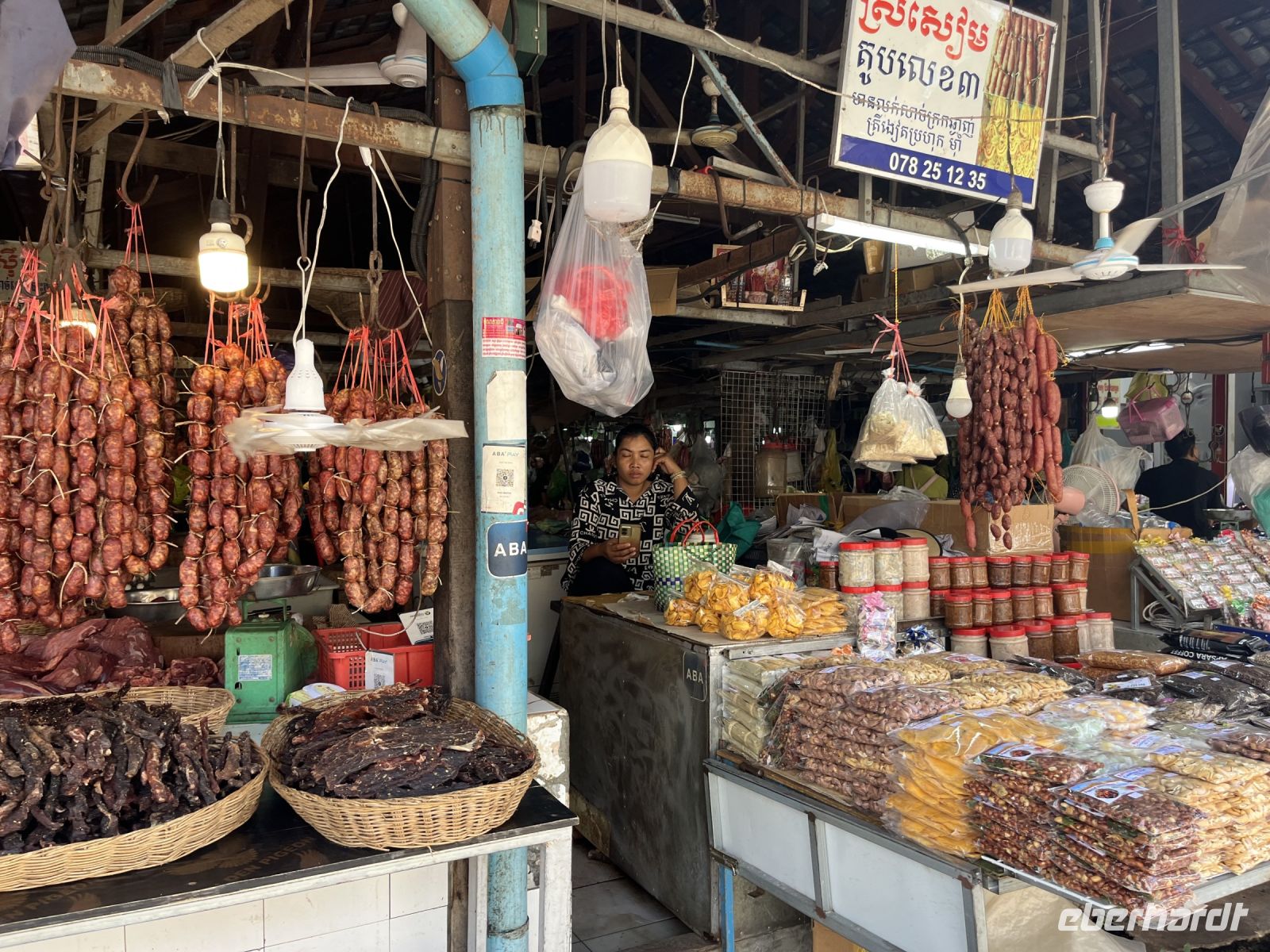 Markt, Siem Reap, Kambodscha