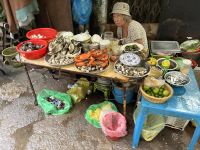 Straßenverkäuferin, Ho-Chi-Minh-Stadt, Vietnam