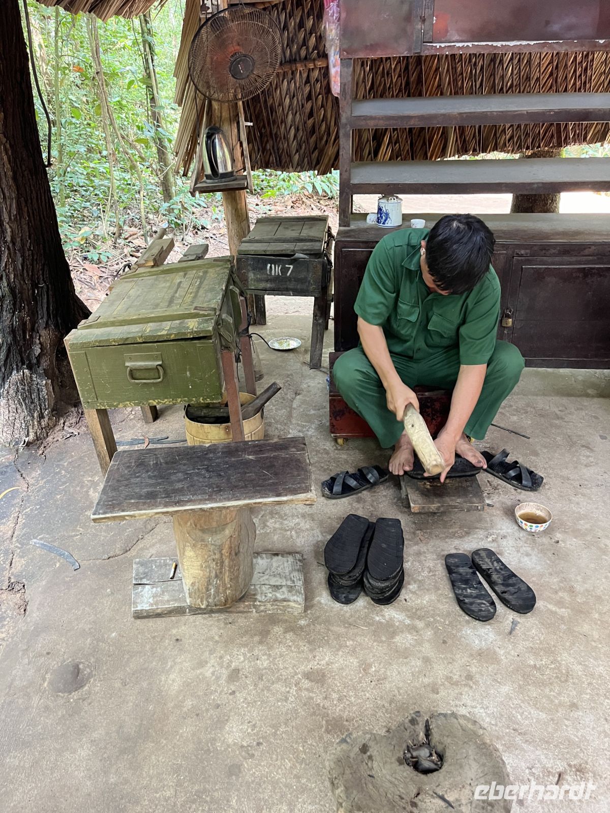 Cu-Chi-Tunnel, Vietnam